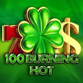 Logo of 100 Burning Hot from Amusnet Interactive at SlotRoyals Casino