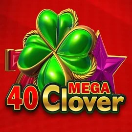 40 Mega Clover slot logo by Amusnet Interactive at SlotRoyals Casino40 Mega Clover
