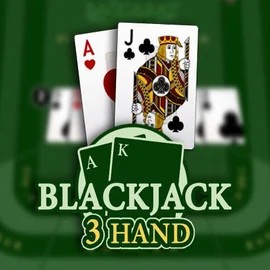 Logo of Blackjack 3H (Habanero) from Habanero at SlotRoyals Casino