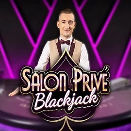 Live Casino logo of Blackjack Salon Privé from Ezugi at SlotRoyals Casino