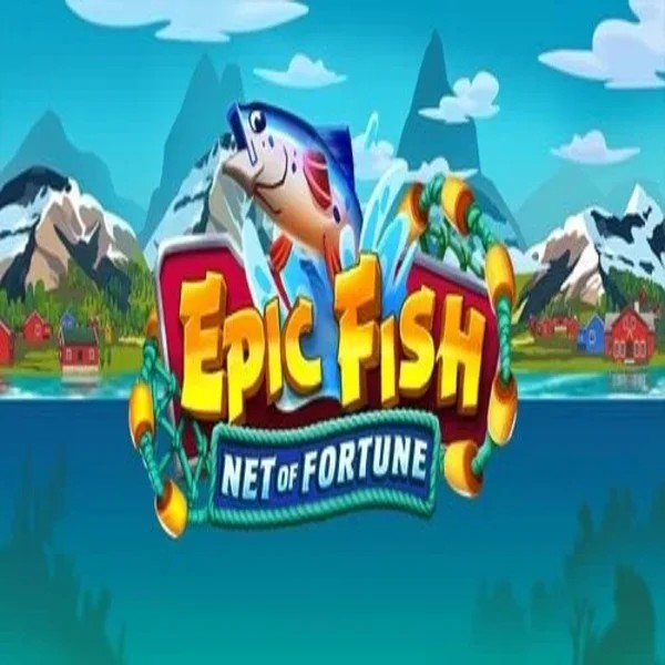 Epic Fish Net of Fortune slot logo by Quickspin at SlotRoyals CasinoEpic Fish Net of Fortune