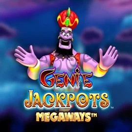 Genie Jackpots Megaways slot logo by Blueprint Gaming at SlotRoyals CasinoGenie Jackpots Megaways