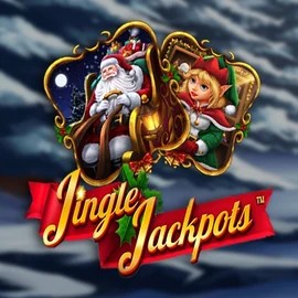 Official Jackpots logo: Jingle Jackpots by Dragon Gaming at SlotRoyals Casino