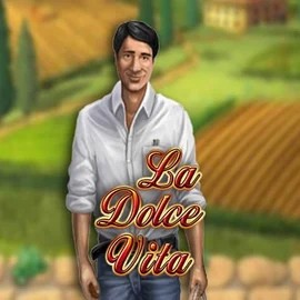 La Dolce Vita slot logo by Gamomat at SlotRoyals CasinoLa Dolce Vita