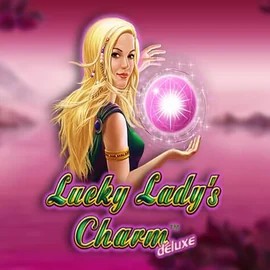 Logo of Lucky Ladys Charm Deluxe from Greentube at SlotRoyals Casino