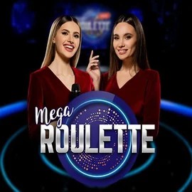 Mega Roulette by Pragmatic Play, showcased at casinoslotroyals.com – game logo