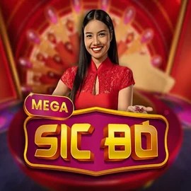 Official Live Casino logo: Mega Sic Bo by Pragmatic Play at SlotRoyals Casino