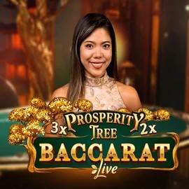 Prosperity Tree Baccarat logo by Evolution SlotRoyals Casino