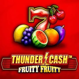 Official Slots logo: Thunder Cash Fruity Fruity by Novomatic at SlotRoyals Casino