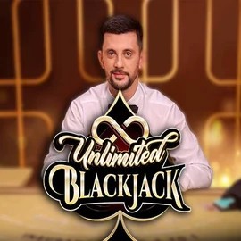 Unlimited Blackjack logo by Ezugi at SlotRoyals CasinoUnlimited Blackjack